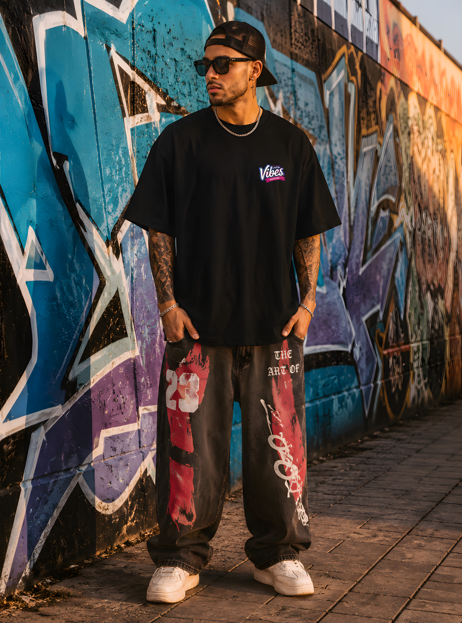 Maglietta Gin Tonic Oversize - Latin Vibes Social - immagine 4