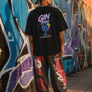 Maglietta Gin Tonic Oversize - Latin Vibes Social